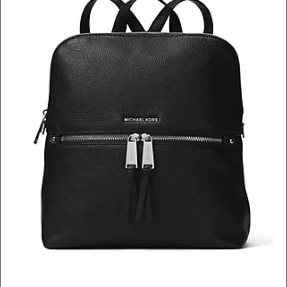NWT Michael Kors Rhea Zip Slim Backpack